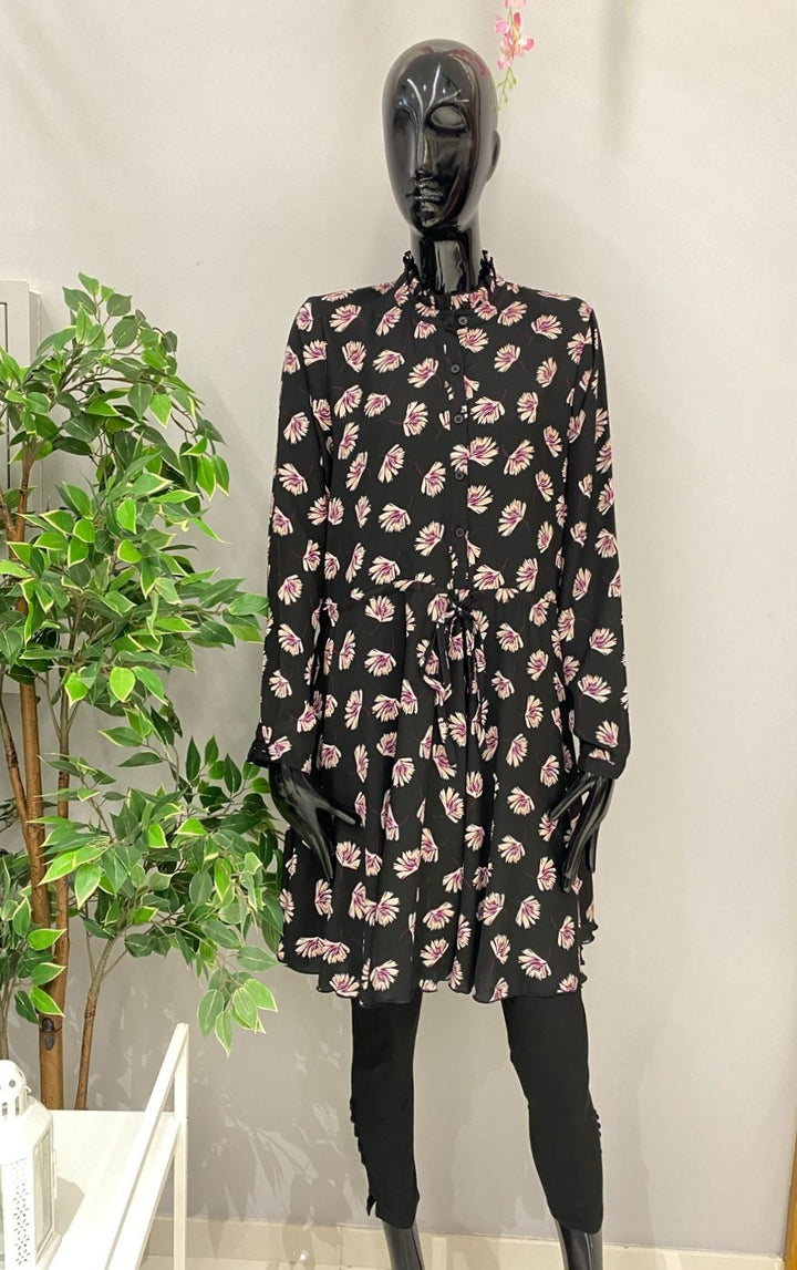 TUNIC - Black n pink color tunic