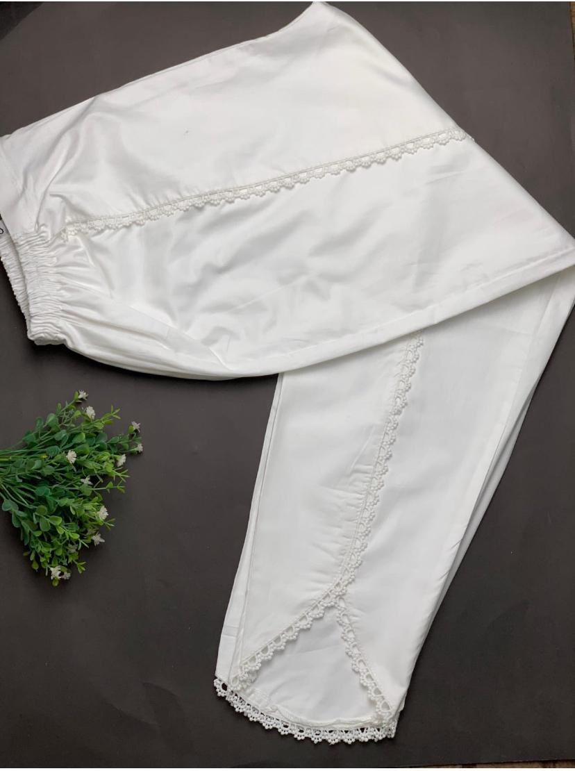 PANT TULIP LACED SOLID