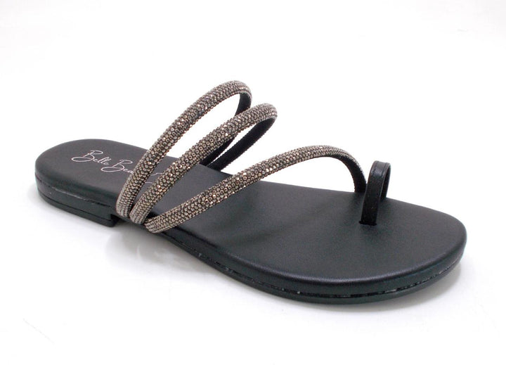 SANDALS - SQIS25L05 - NERO