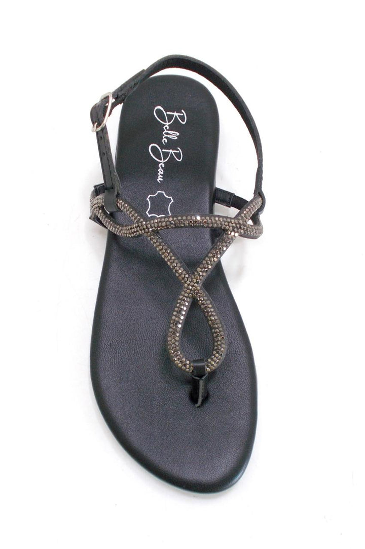 SANDALS - SYE25D02 - NERO
