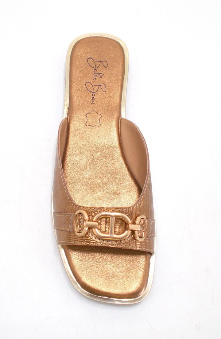 SANDALS - SYE25D03 - BRONZO
