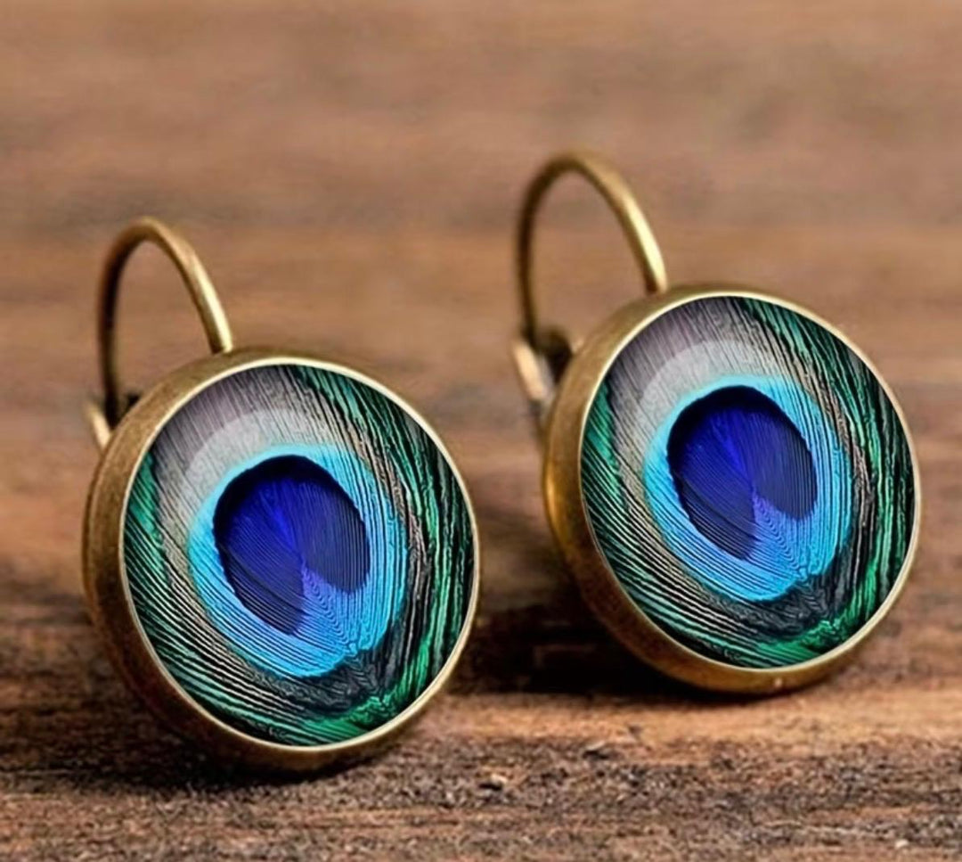EARRINGS-11, Oxidized CHN