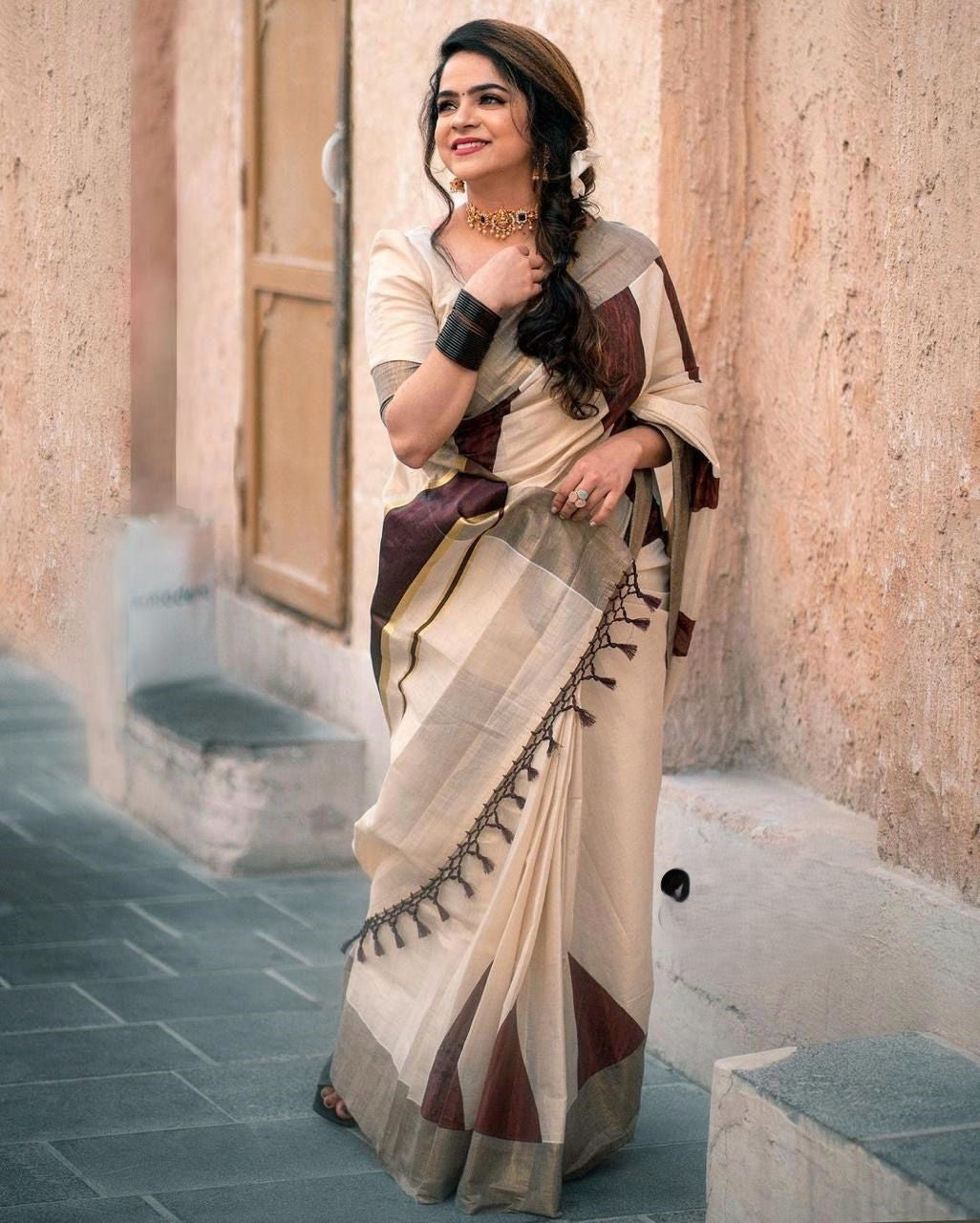 SAREE-Kerala Onam Sarees