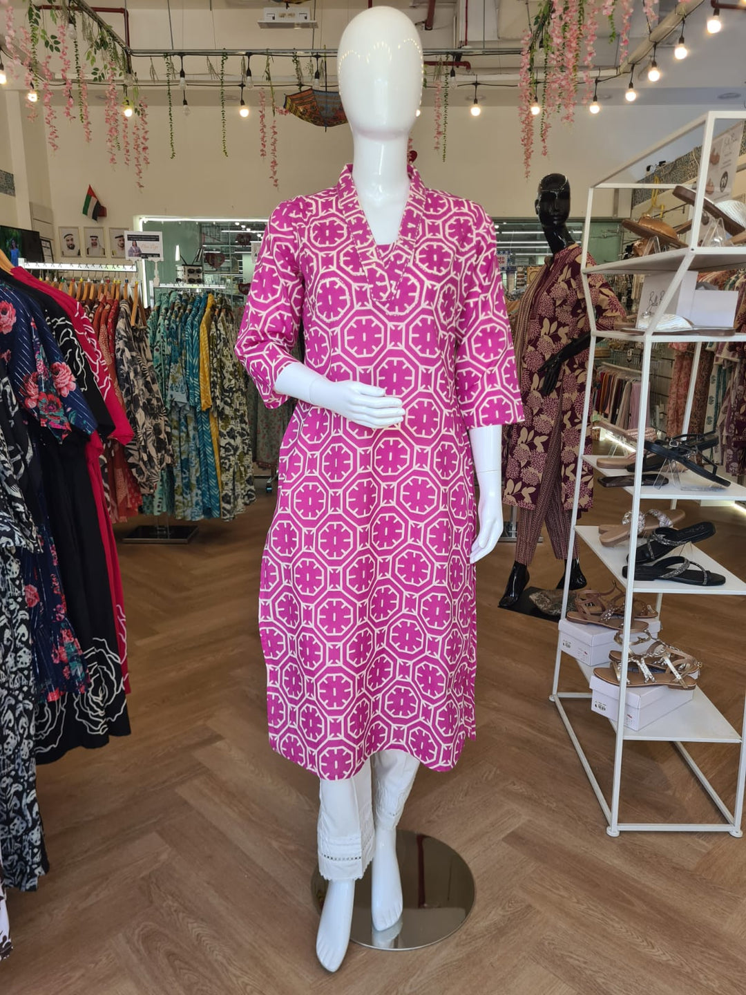 KURTA-Pink Cotton
