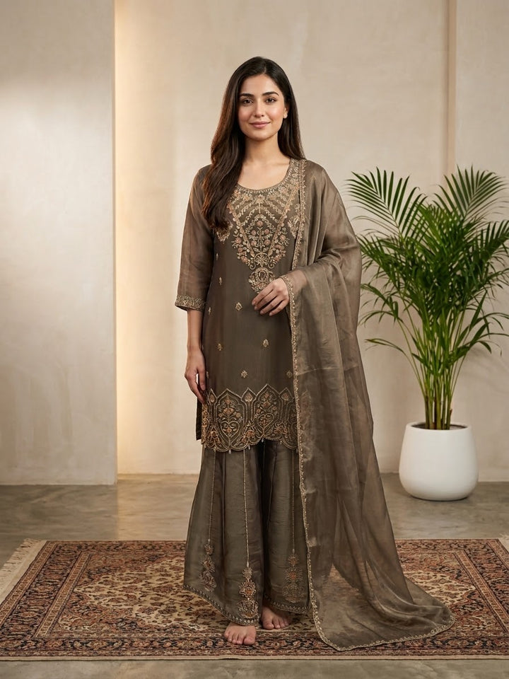 DUPATTA SET-Chimer Party Wear