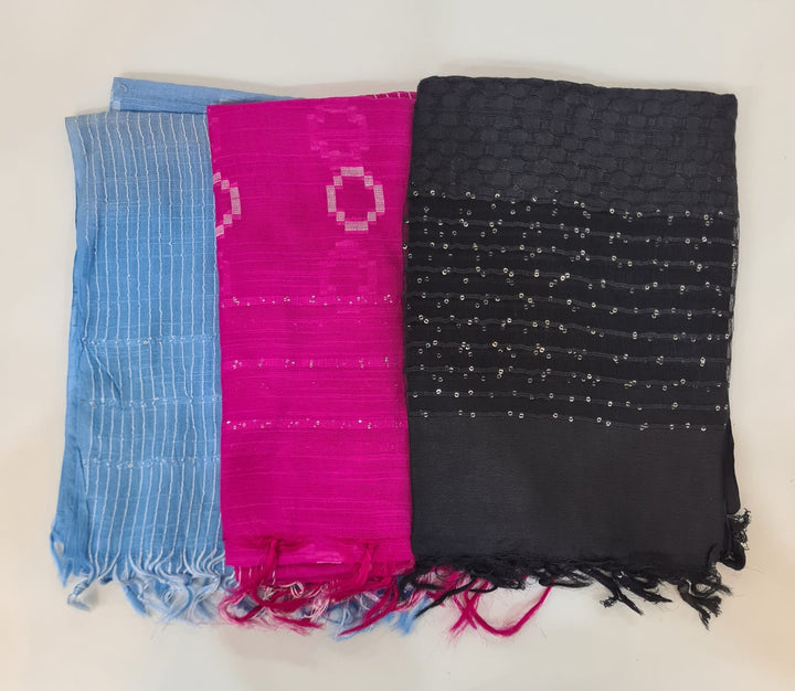 DUPATTA-Cotton,Mix-40