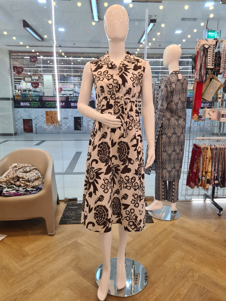 DRESS-White Cotton