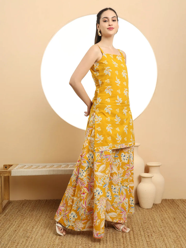 DUPATTA SET-Mstd Cotton Printed