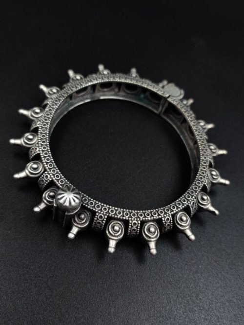 BRACELET-Brass01 Oxidized Kada