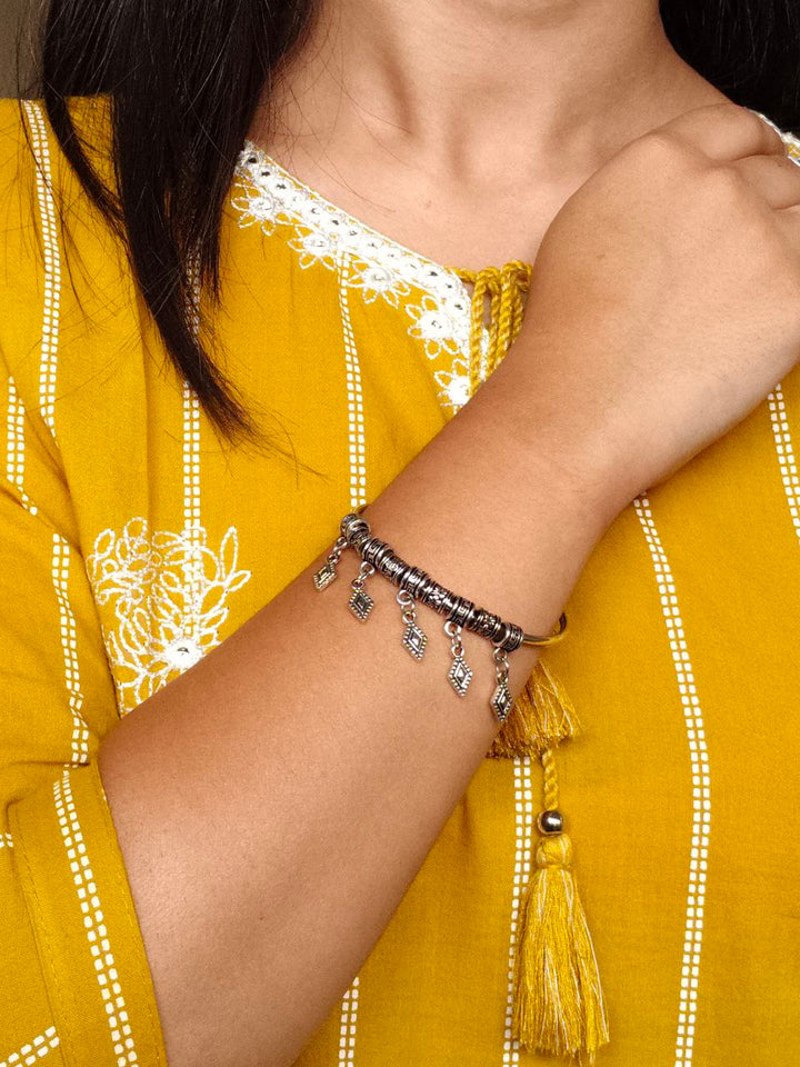 BRACELET-Brass Oxidized