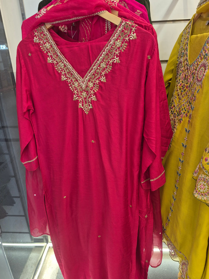 DUPATTA SET EMBROIDERED