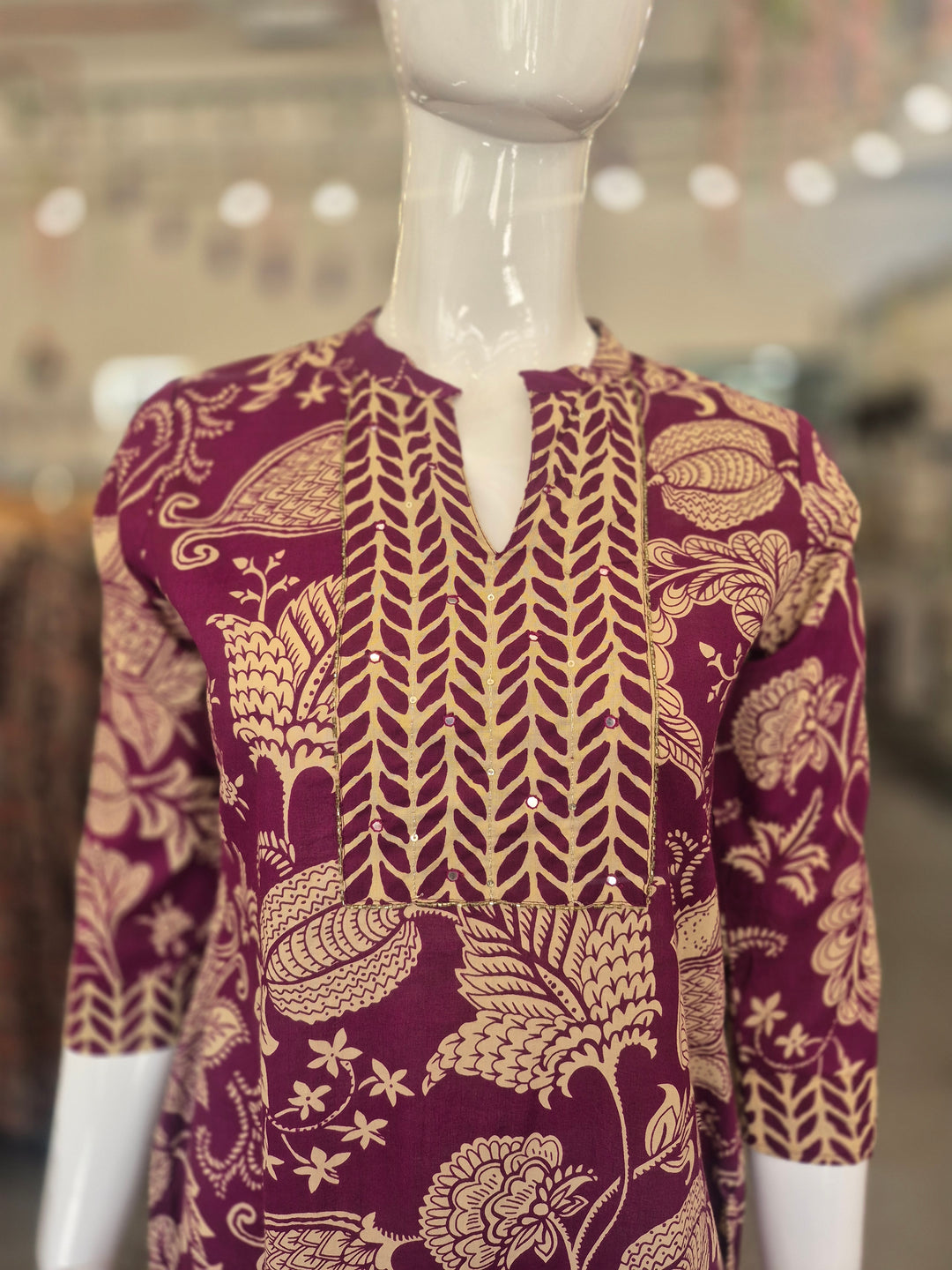 CO-ORDS, Wine Pure Cotton