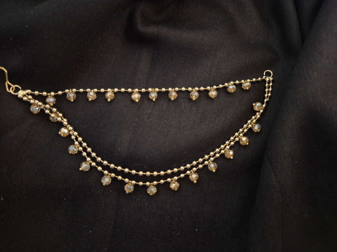 Earring - pair of chain