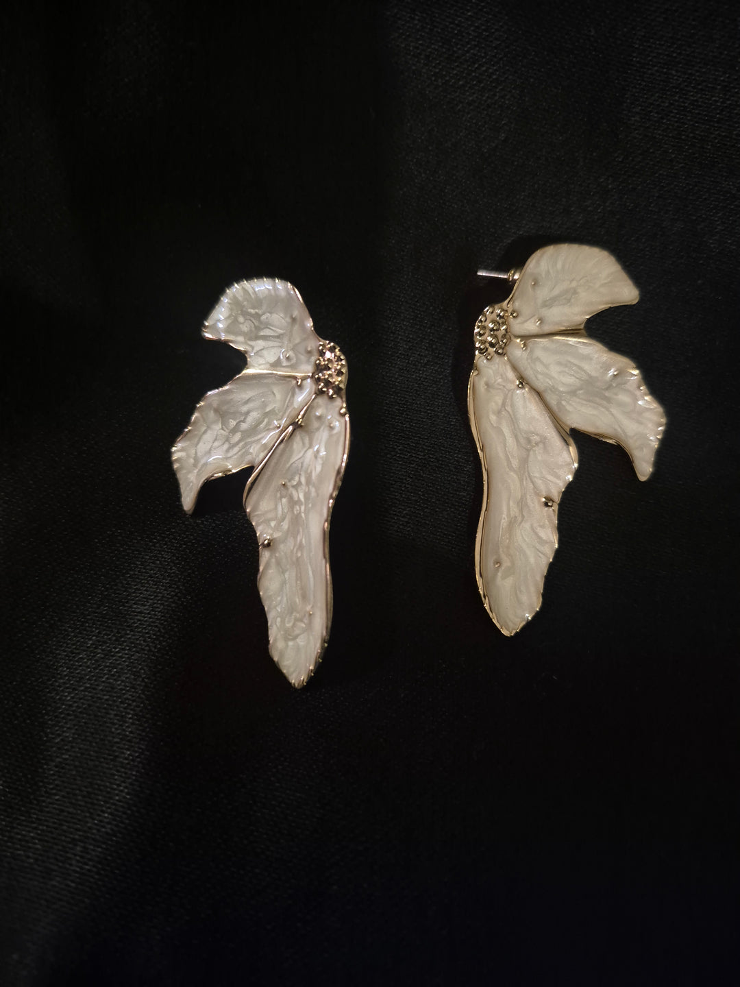 EARRING - Offwhite Gold, Silver, Gold, Rosegold