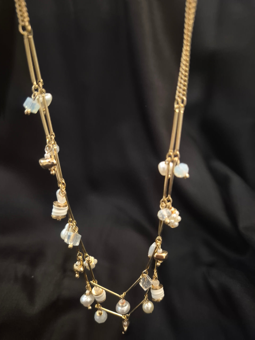 Necklace - Layered with pearls