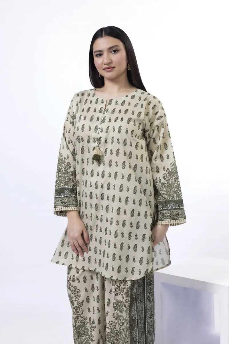 UNSTITCHED-2pc Khaadi 87 Lawn Printed