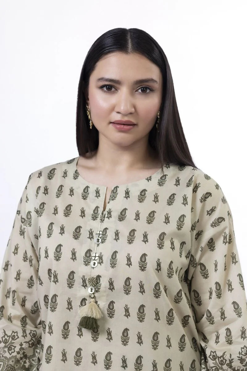 UNSTITCHED-2pc Khaadi 87 Lawn Printed