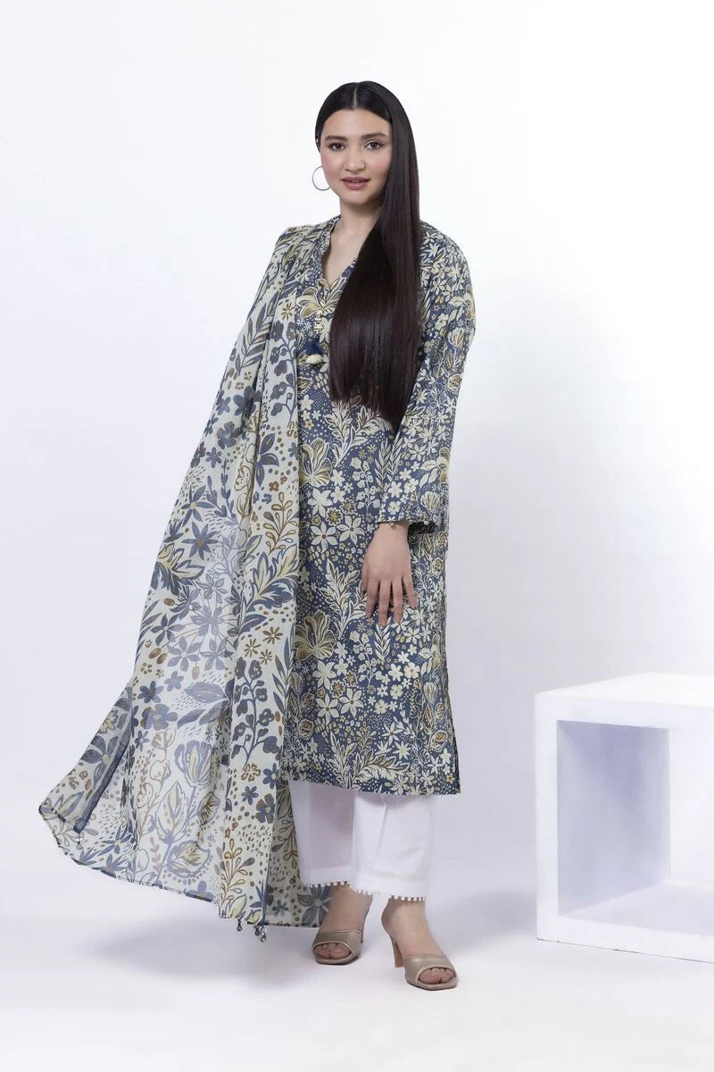 UNSTITCHED-2pc Khaadi 54A Lawn Printed