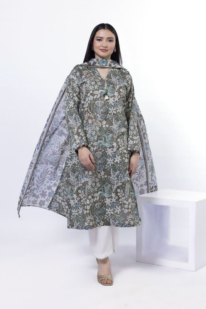 UNSTITCHED-2pc Khaadi 54 Lawn Printed