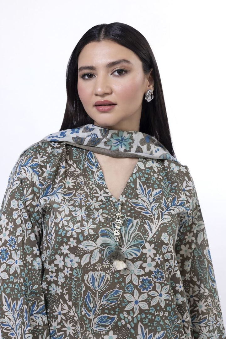 UNSTITCHED-2pc Khaadi 54 Lawn Printed