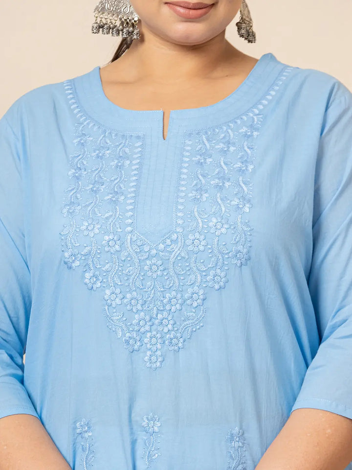 KURTA-Plus Size Straight