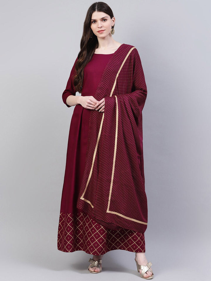 DRESS - Anarkali Kurta with Dupatta