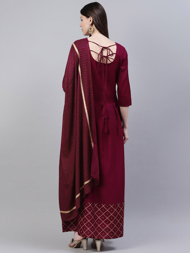 DRESS - Anarkali Kurta with Dupatta