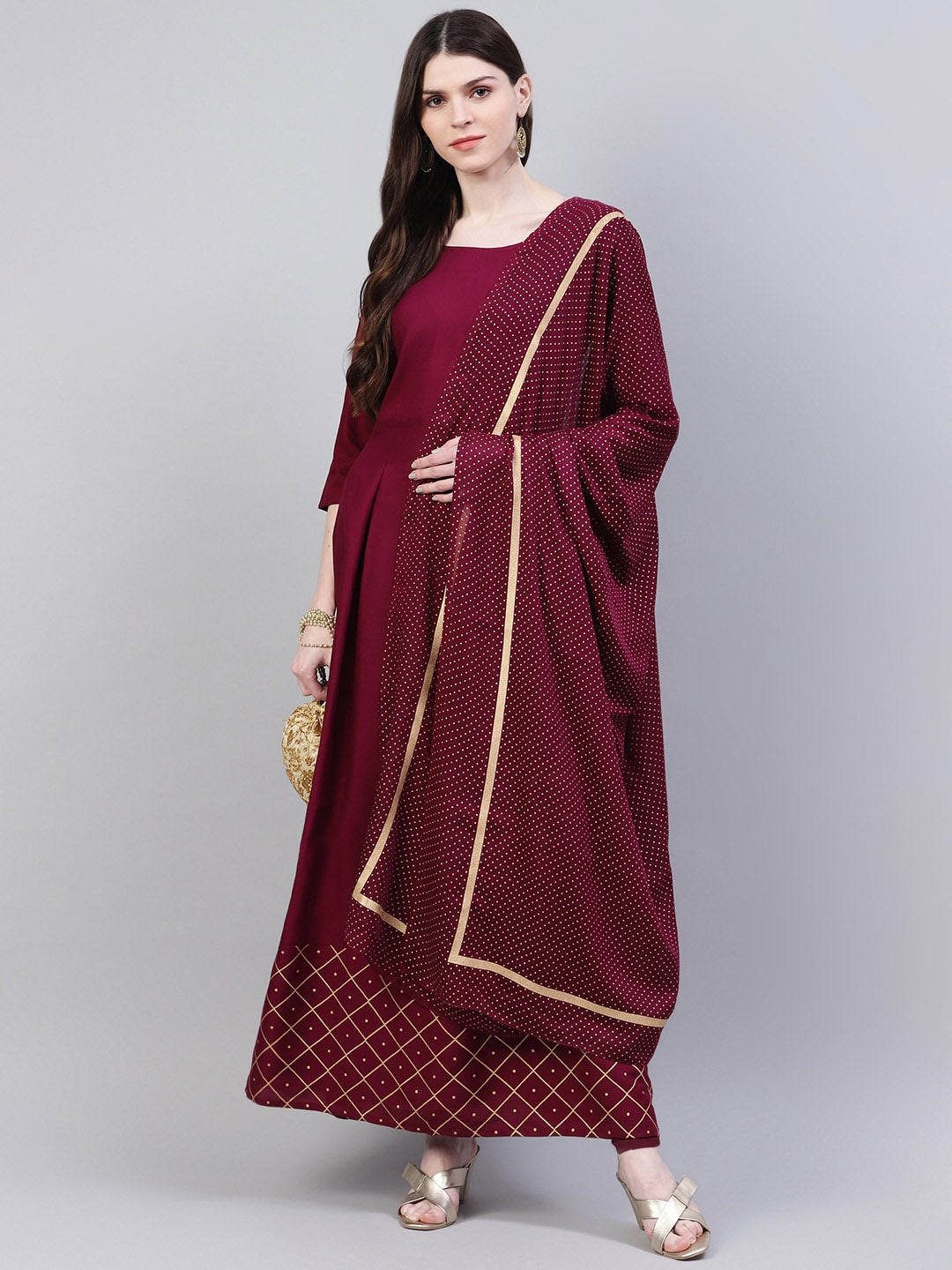 DRESS - Anarkali Kurta with Dupatta