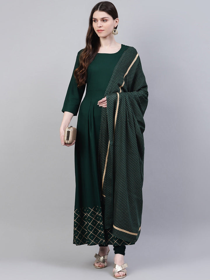 DRESS - Anarkali Kurta With Dupatta