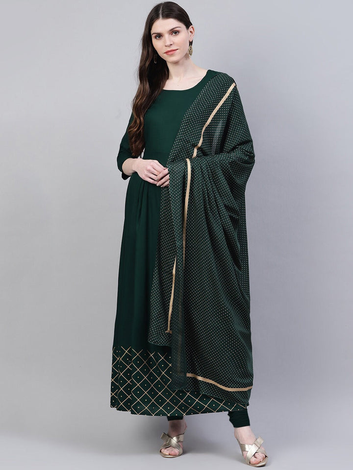 DRESS - Anarkali Kurta With Dupatta